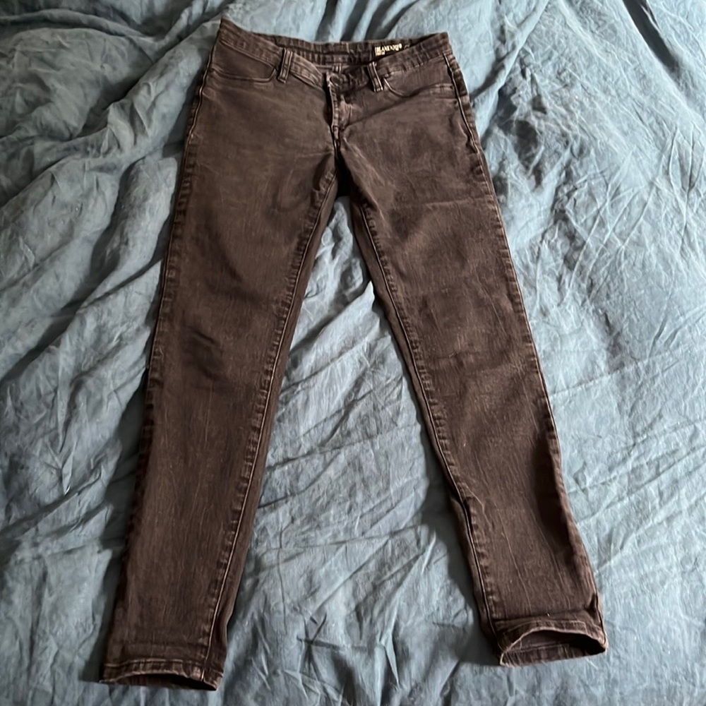 Euc blank nyc black denim stretch skinny jeans